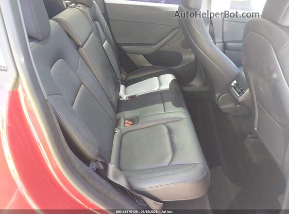 7SAYGDEF7PF632110 2023 TESLA MODEL Y Красный Вид наклейки с VIN-кодом