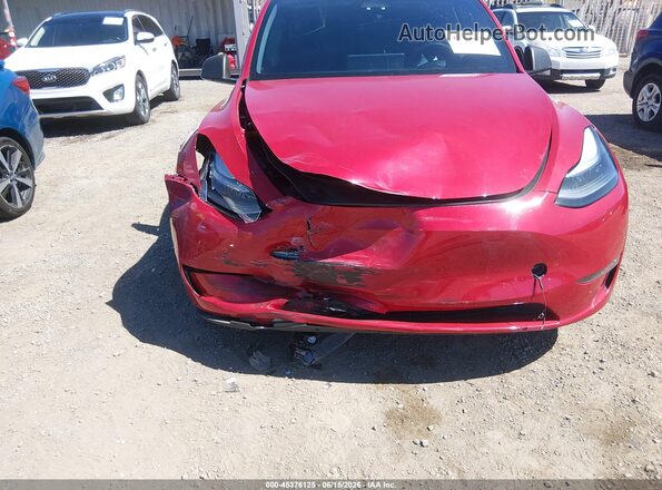 7SAYGDEF7PF632110 2023 TESLA MODEL Y Красный Вид спереди