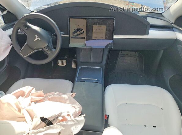 7SAYGDEF7PF936795 2023 TESLA MODEL White 