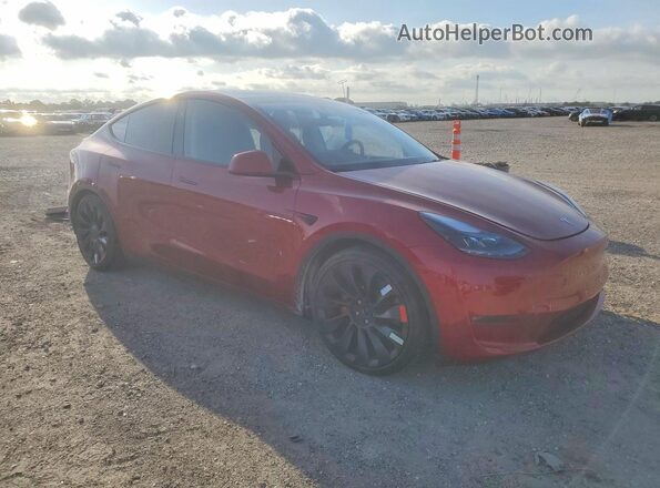 7SAYGDEF7RA313080 2024 TESLA MODEL Red წინა მარჯვენა