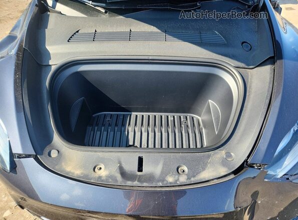 7SAYGDEF7SA350930 2025 TESLA MODEL Gray უკანა სალონის ხედი