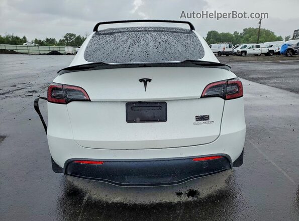 7SAYGDEF8NF380865 2022 TESLA MODEL White უკანა ხედი