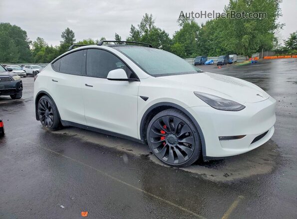 7SAYGDEF8NF380865 2022 TESLA MODEL White წინა მარჯვენა