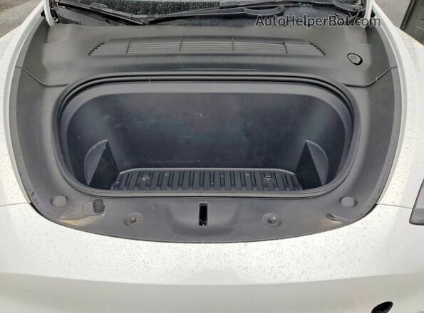7SAYGDEF8NF380865 2022 TESLA MODEL White უკანა სალონის ხედი