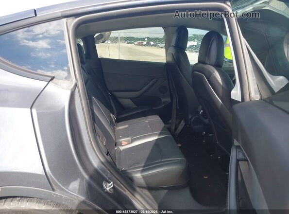 7SAYGDEF8NF494767 2022 TESLA MODEL Y Gray Вид наклейки з VIN-кодом