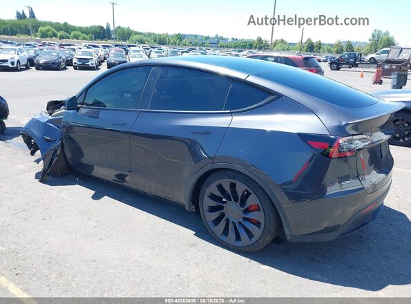 7SAYGDEF8RF106717 2024 TESLA MODEL Y Серый Задняя левая четверть