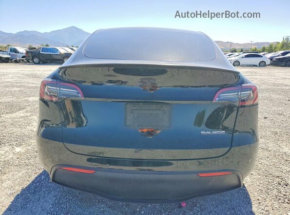 7SAYGDEF9NF336843 2022 TESLA MODEL Black Հետևի տեսք