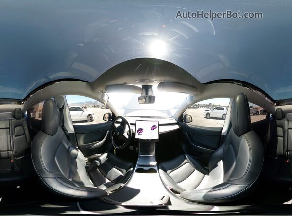 7SAYGDEF9NF336843 2022 TESLA MODEL Black Սալոնի 360 աստիճան տեսք