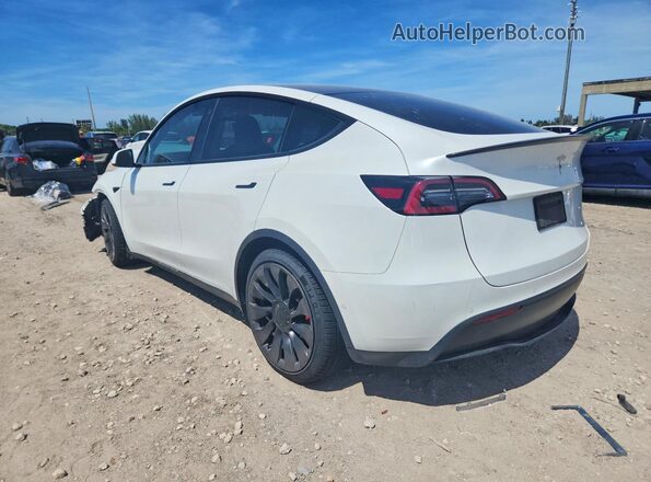 7SAYGDEF9NF361256 2022 TESLA MODEL Белый Задняя левая четверть