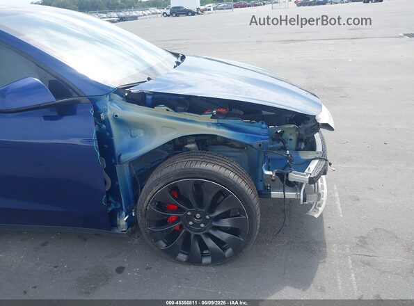 7SAYGDEF9NF441995 2022 TESLA MODEL Y Blue 