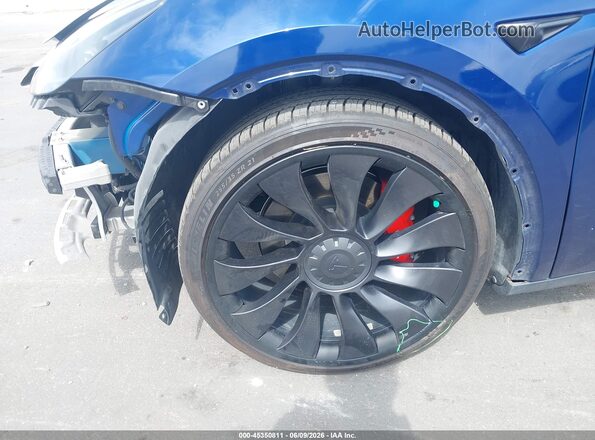 7SAYGDEF9NF441995 2022 TESLA MODEL Y Blue 
