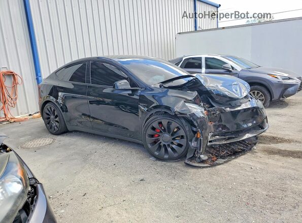 7SAYGDEF9NF463754 2022 TESLA MODEL Black 