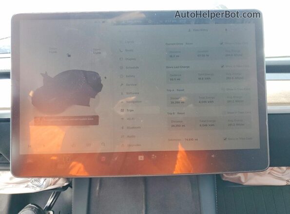 7SAYGDEF9NF463754 2022 TESLA MODEL Black 