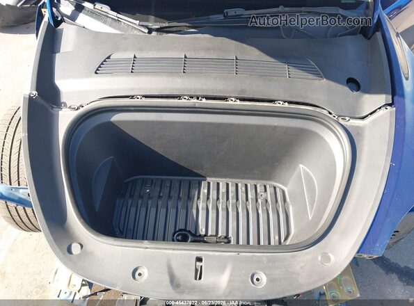 7SAYGDEF9NF565054 2022 TESLA MODEL Y Blue Widok z tyłu