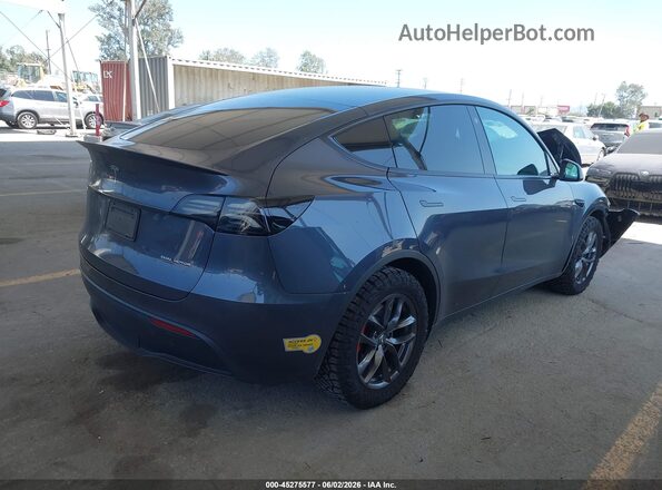 7SAYGDEFXNF468378 2022 TESLA MODEL Y Серый Задняя правая четверть