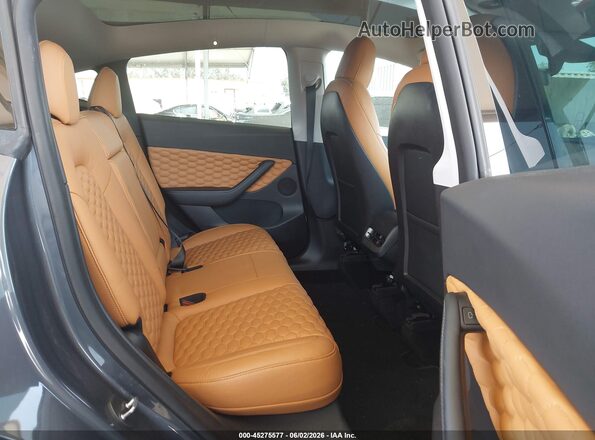 7SAYGDEFXNF468378 2022 TESLA MODEL Y Серый Вид наклейки с VIN-кодом