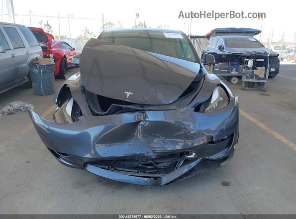 7SAYGDEFXNF468378 2022 TESLA MODEL Y Серый Вид щитка приборов