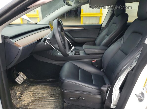 7SAYGDEFXNF539918 2022 TESLA MODEL White Սալոնի դիմացի տեսք