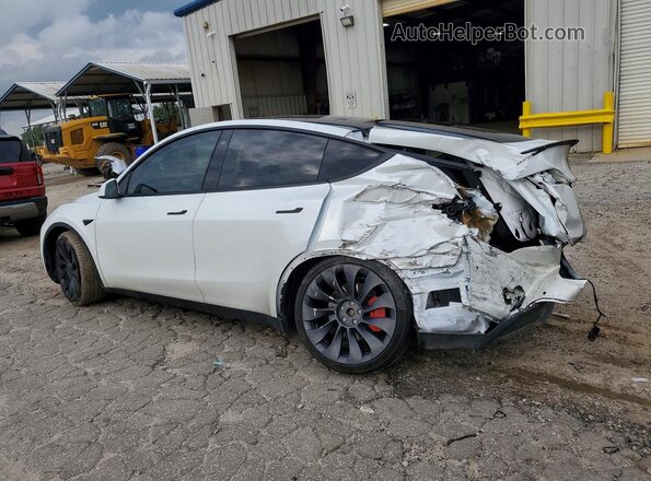 7SAYGDEFXNF539918 2022 TESLA MODEL White Հետևի ձախ