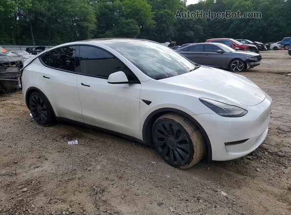 7SAYGDEFXNF539918 2022 TESLA MODEL White Առջևի աջ