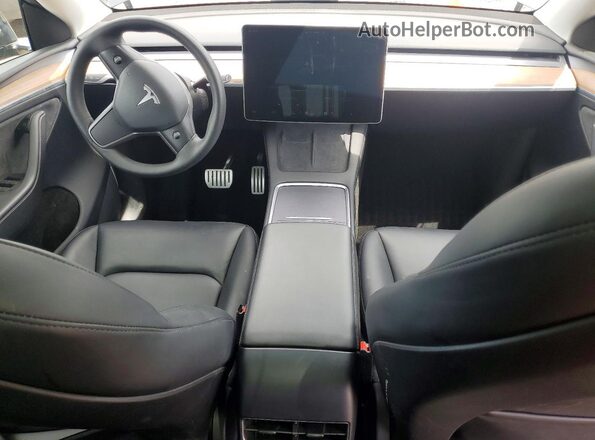 7SAYGDEFXRA278454 2024 TESLA MODEL Gray წინა პანელის ხედი