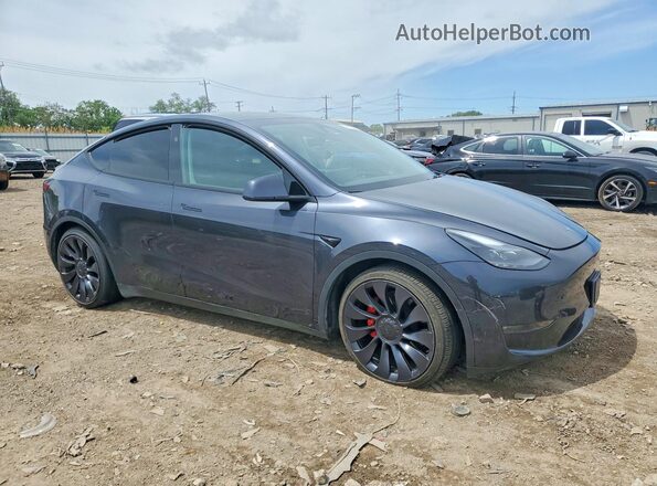 7SAYGDEFXRA278454 2024 TESLA MODEL Gray წინა მარჯვენა