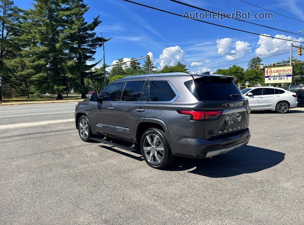 7SVAAAAA8PX002228 2023 TOYOTA SEQUOIA Gray Հետևի աջ