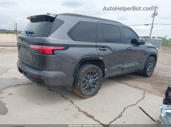 7SVAAABA0RX022037 2024 TOYOTA SEQUOIA Black Հետևի աջ