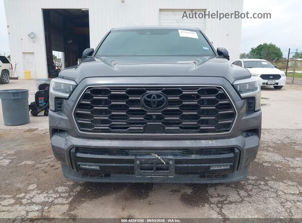 7SVAAABA0RX022037 2024 TOYOTA SEQUOIA Black Առջևի վահանակի տեսք