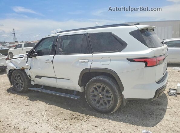 7SVAAABA3RX041259 2024 TOYOTA SEQUOIA White Trasero izquierdo