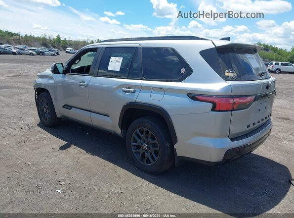 7SVAAABA3RX048289 2024 TOYOTA SEQUOIA Silver Rear left