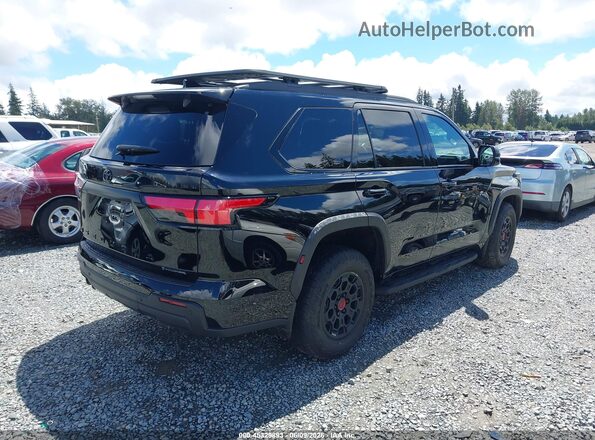 7SVAAABA3SX070282 2025 TOYOTA SEQUOIA Black Rear right