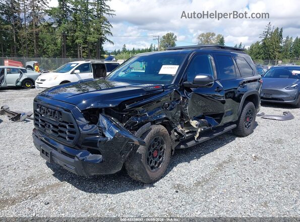 7SVAAABA3SX070282 2025 TOYOTA SEQUOIA Black Front left