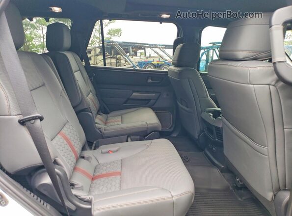7SVAAABA3TX076228 2026 TOYOTA SEQUOIA White Rear interior view