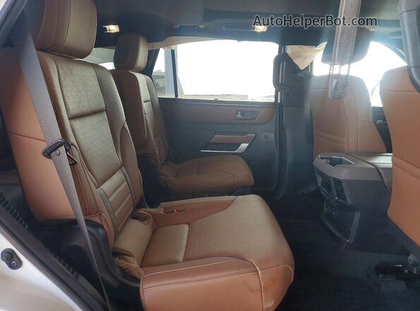 7SVAAABA3TX086659 2026 TOYOTA SEQUOIA White Widok tylnych siedzeń