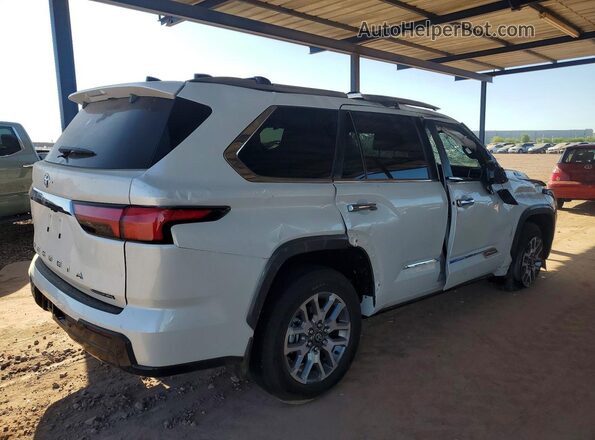 7SVAAABA3TX086659 2026 TOYOTA SEQUOIA White Tył prawy