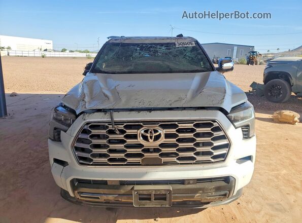 7SVAAABA3TX086659 2026 TOYOTA SEQUOIA White Widok z przodu