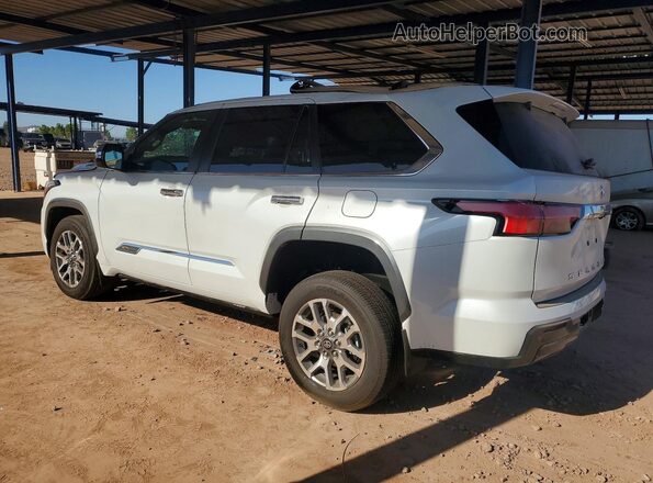 7SVAAABA3TX086659 2026 TOYOTA SEQUOIA White Tył lewy
