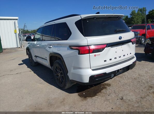 7SVAAABA4PX005156 2023 TOYOTA SEQUOIA White Задня ліва чверть