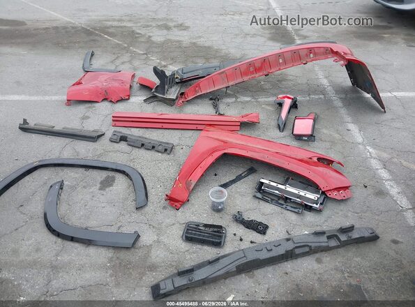 7SVAAABA4PX011734 2023 TOYOTA SEQUOIA Red უკანა სალონის ხედი
