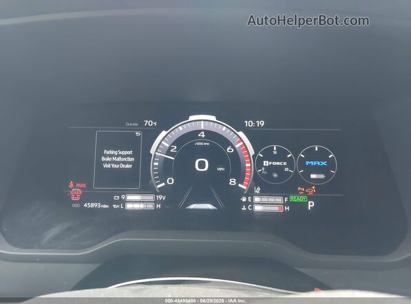 7SVAAABA4PX011734 2023 TOYOTA SEQUOIA Red უკანა სავარძლების ხედი