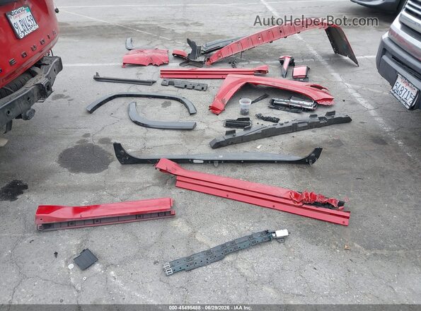 7SVAAABA4PX011734 2023 TOYOTA SEQUOIA Red ხელსაწყოთა პანელის ხედი