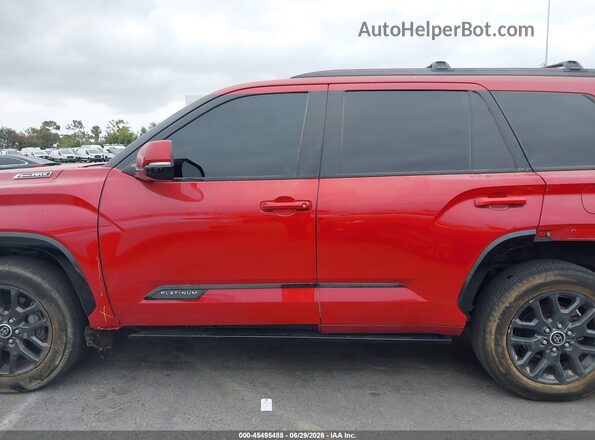 7SVAAABA4PX011734 2023 TOYOTA SEQUOIA Red 