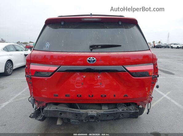 7SVAAABA4PX011734 2023 TOYOTA SEQUOIA Red 