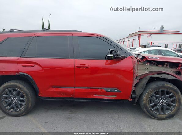7SVAAABA4PX011734 2023 TOYOTA SEQUOIA Red 