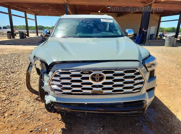 7SVAAABA4SX070257 2025 TOYOTA SEQUOIA Green წინა ხედი