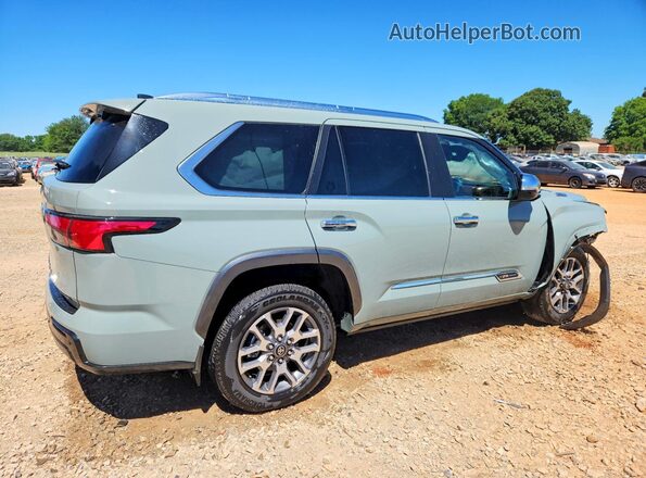 7SVAAABA4SX070257 2025 TOYOTA SEQUOIA Green უკანა მარჯვენა