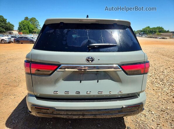 7SVAAABA4SX070257 2025 TOYOTA SEQUOIA Green უკანა ხედი