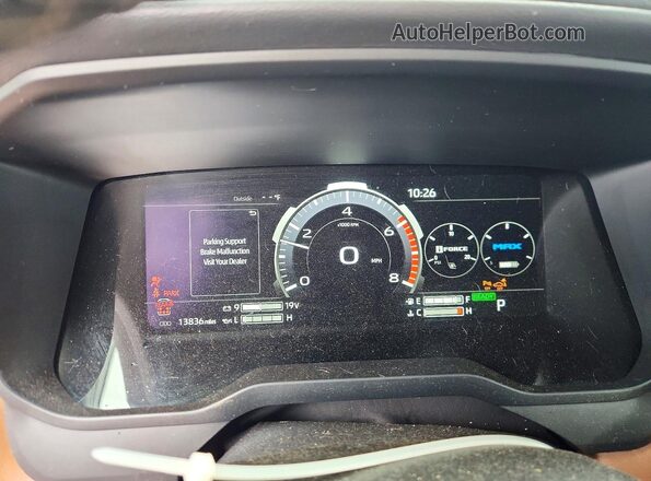 7SVAAABA4SX070257 2025 TOYOTA SEQUOIA Green ხელსაწყოთა პანელის ხედი