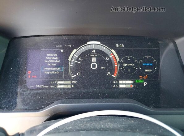 7SVAAABA5RX025094 2024 TOYOTA SEQUOIA Оранжевый Вид щитка приборов